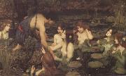 John William Waterhouse Hylas and the Nymphs (mk41) oil on canvas